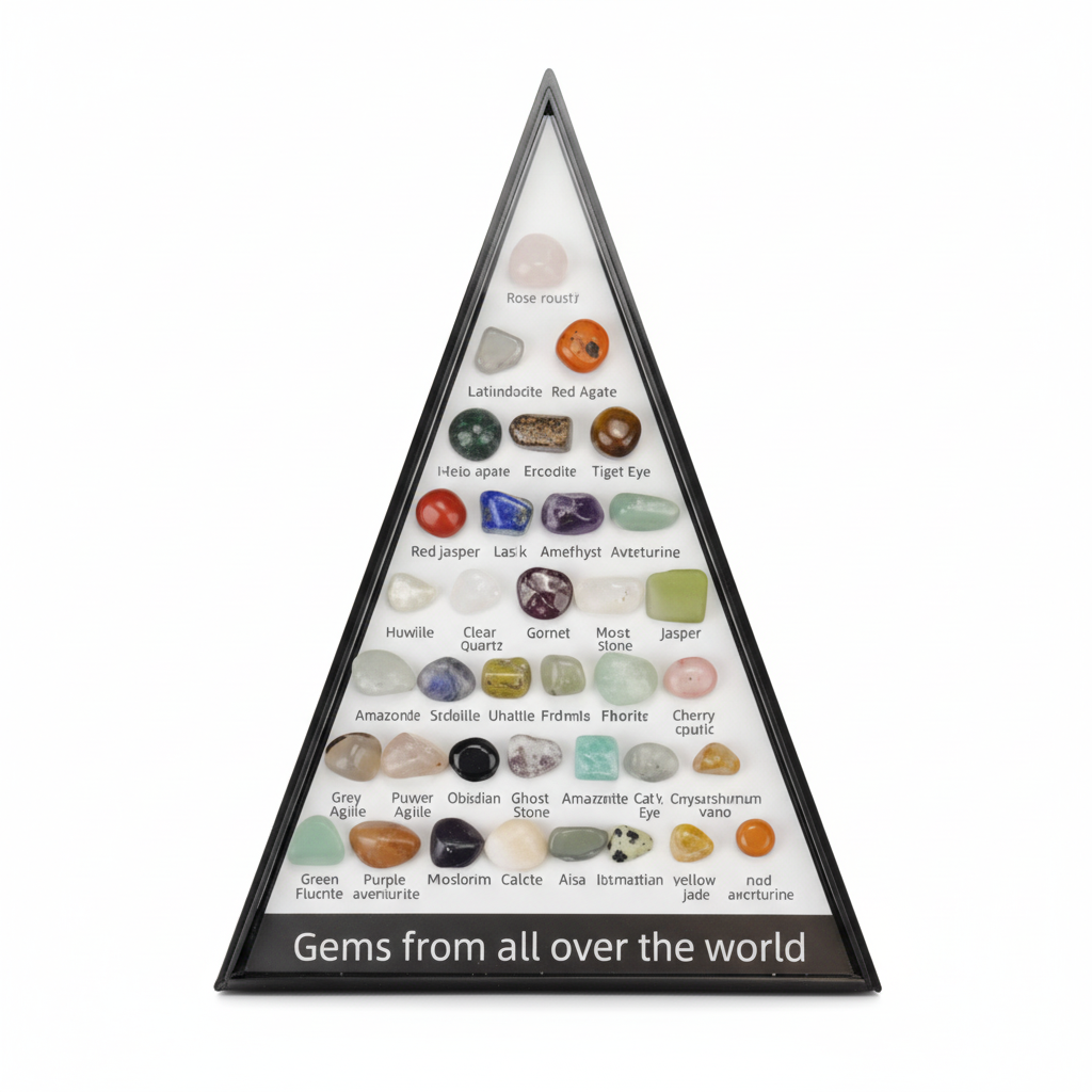 Crystal Gemstones Collection Box