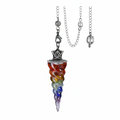 7 Chakra Crystal Pendulum