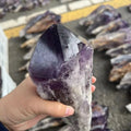 Natural Amethyst Crystal Wand Point