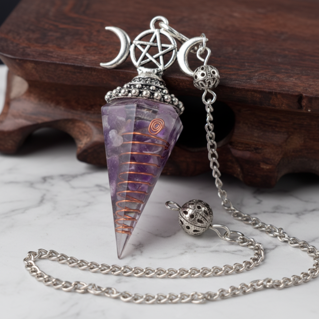Moon Crystal Pendulum