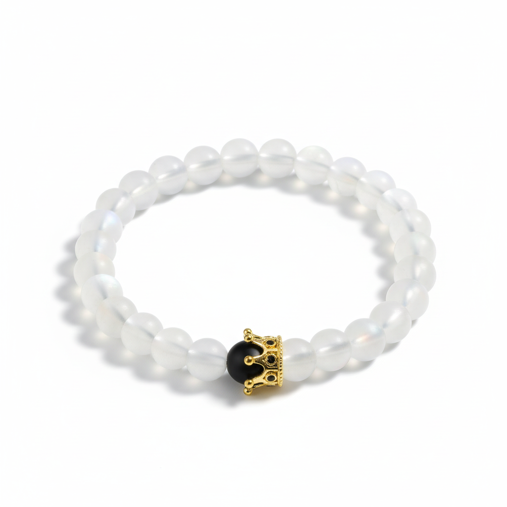 Moonstone Crown Bracelet