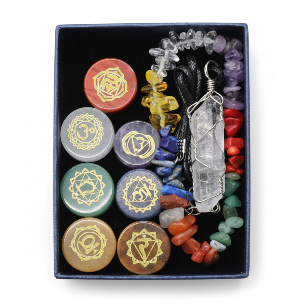 7 Chakra Bracelet Set