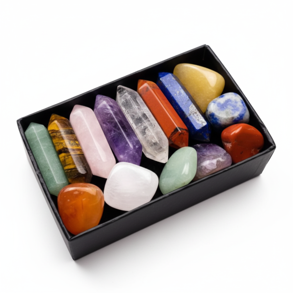 Chakra Healing Crystal Set - 14 Pieces