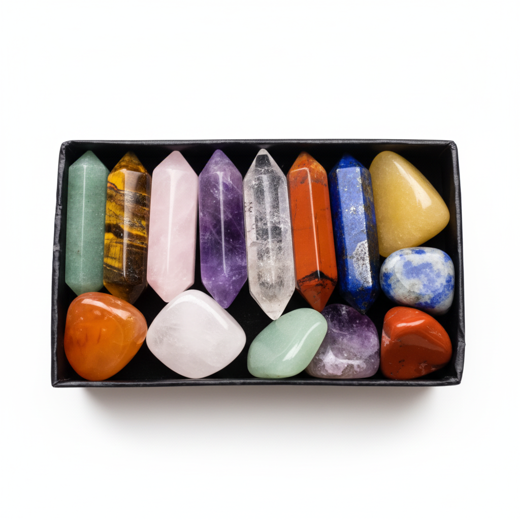 Chakra Healing Crystal Set - 14 Pieces