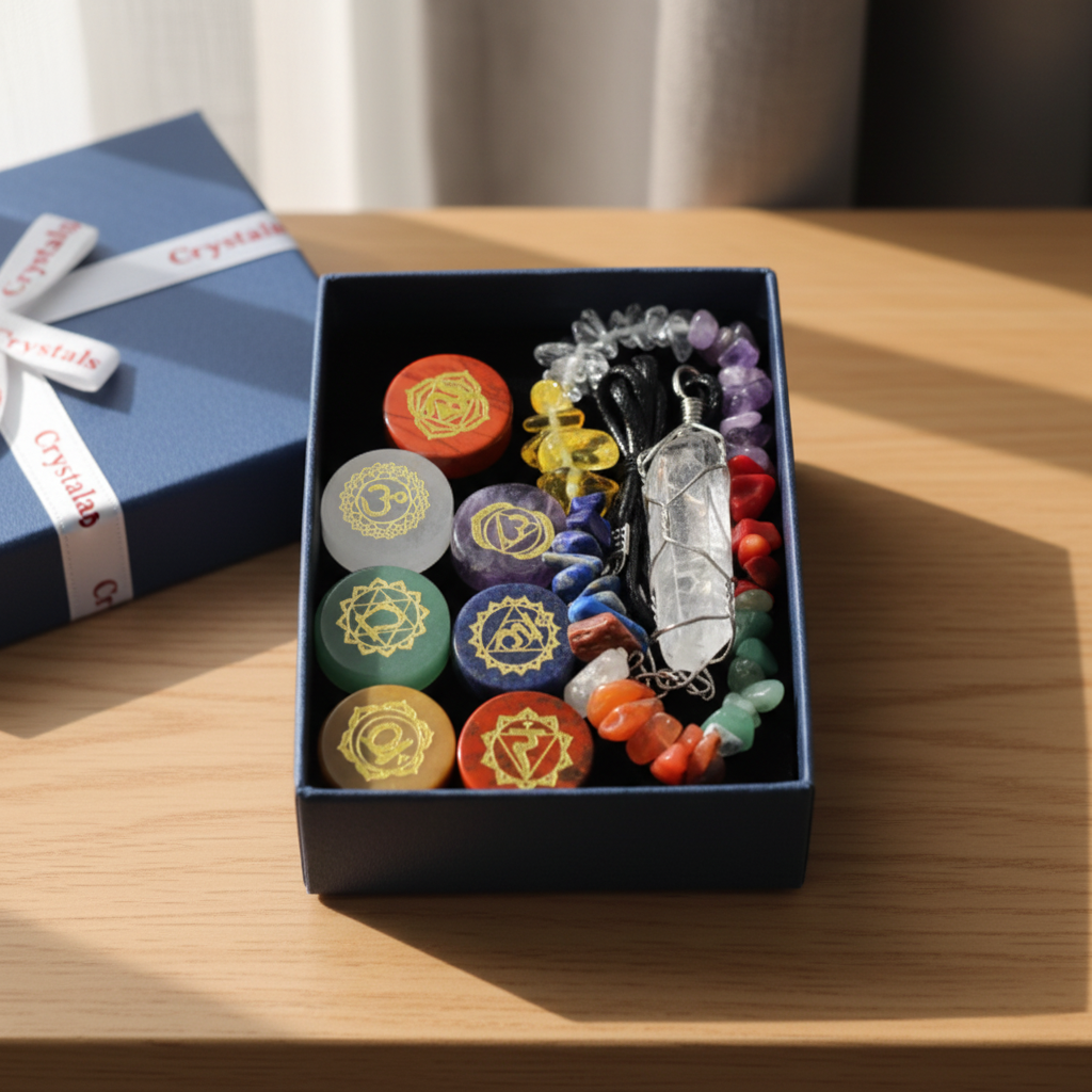 7 Chakra Bracelet Set