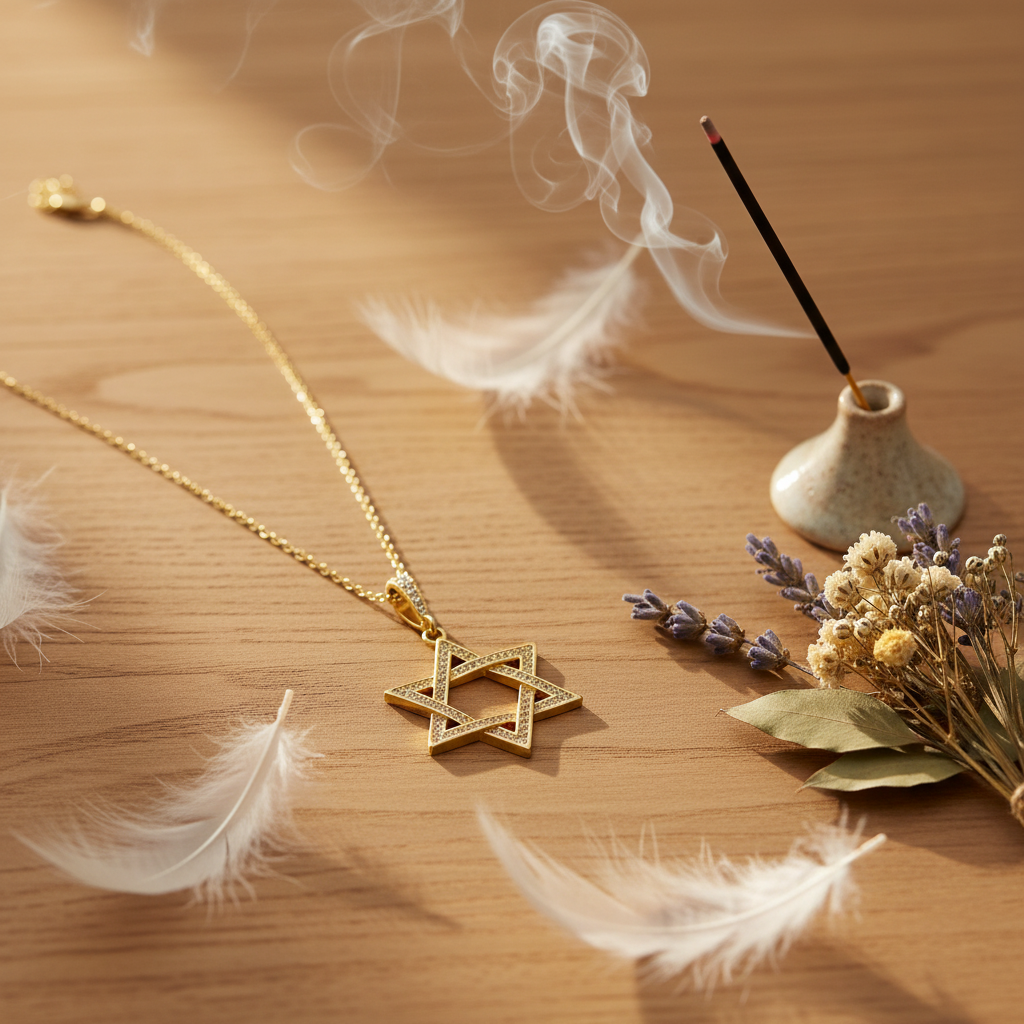 Star of David Necklace